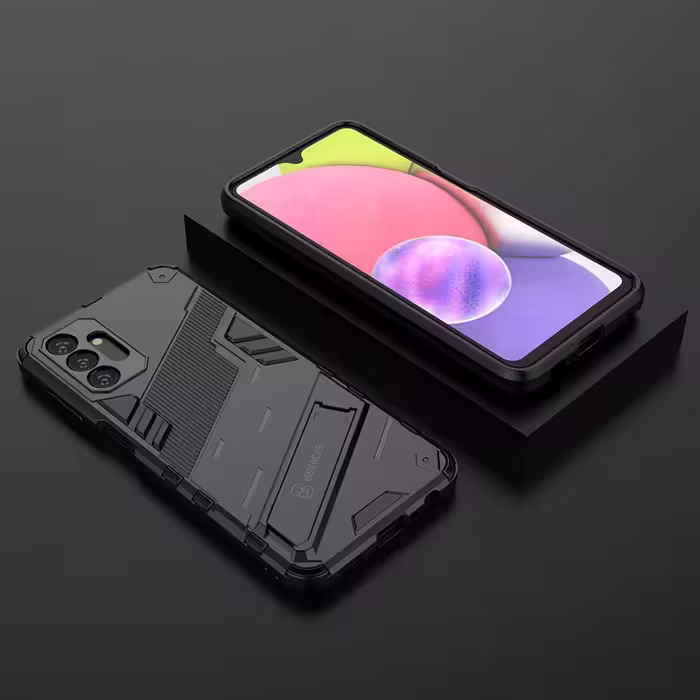 کاور آیرون من مدل BiberCas مناسب برای گوشی موبایل سامسونگ Galaxy A13 5G به همراه قلم لمسی