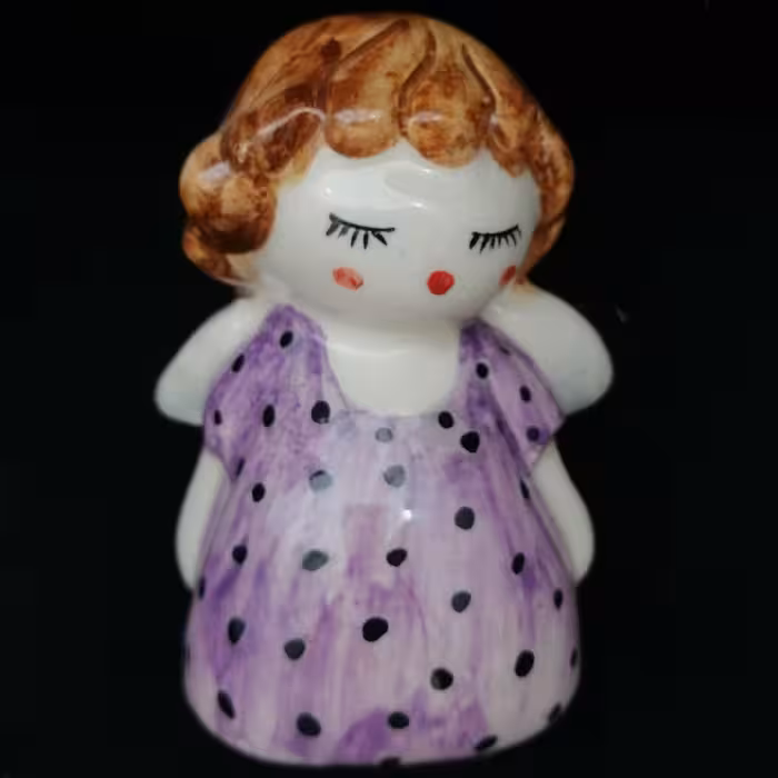 نمکدان سرامیکی طرح فرشته کد 10910360