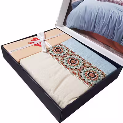 سرویس خواب کاتن باکس مدل Folk Art تک نفره 3 تکه