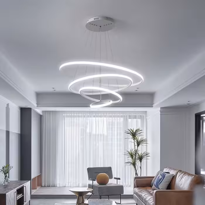 لوستر چشمه نور کد L6361/1WT