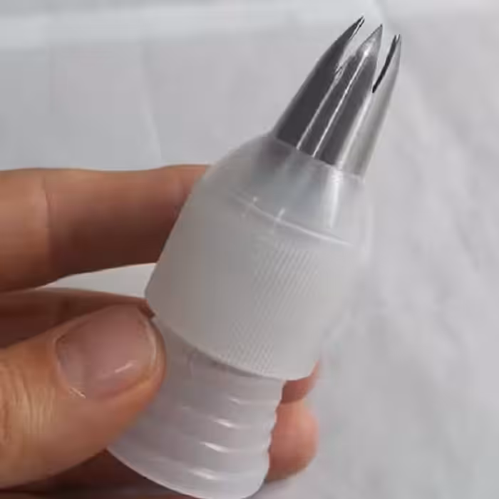 ماسوره شیرینی پزی لوازم قنادی پسته مدل pst 148 مجموعه 2 عددی