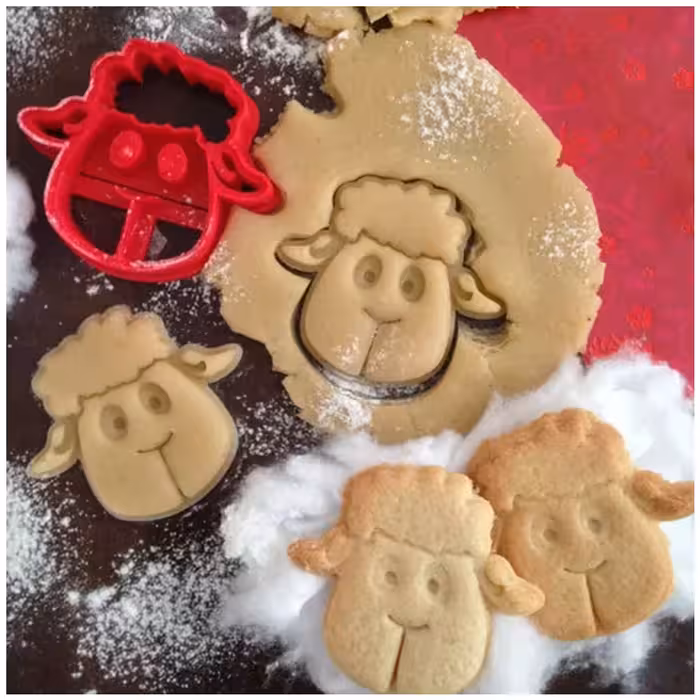 قالب شیرینی مدل بره ناقلا کد 208