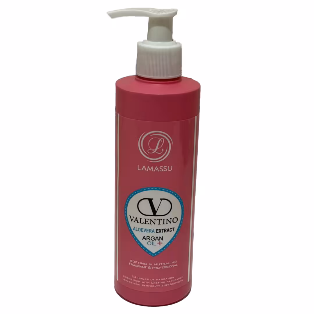 کرم آبرسان لاماسو مدل VALENTINO حجم 250 میلی لیتر