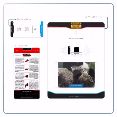 برچسب پوششی ماهوت مدل Panda مناسب برای تبلت سامسونگ Galaxy Tab 3 8.0 2013 T310
