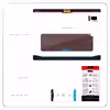 برچسب پوششی ماهوت مدل Natural-Leather مناسب برای تبلت سامسونگ Galaxy Tab S3 9.7 2017 T825