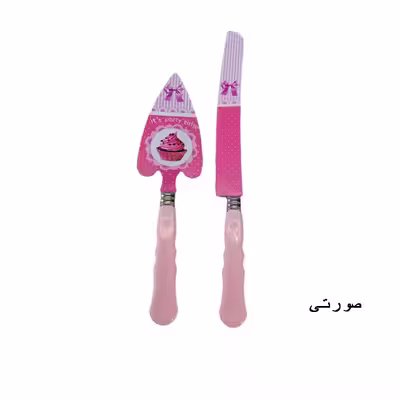 کارد و کفگیر سرو کیک مدل cup cake