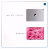برچسب پوششی ماهوت مدل Pink-Flower مناسب برای تبلت اپل iPad Pro 9.7 2016 A1673