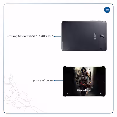 برچسب پوششی ماهوت مدل Prince of Persia مناسب برای تبلت سامسونگ Galaxy Tab S2 9.7 2015 T815