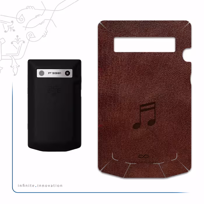 برچسب پوششی ماهوت مدل NL-CHG2 مناسب برای گوشی موبایل بلک بری P9981