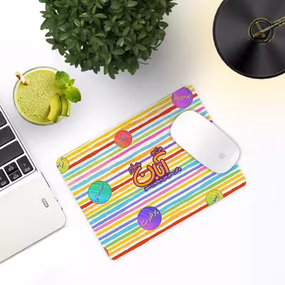 ماوس پد ترمه طراحان ایده مدل ماه تولد آبان کد bm08