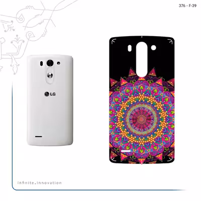 برچسب پوششی ماهوت مدل Mandala Design 5 مناسب برای گوشی موبایل ال جی G3 Beat