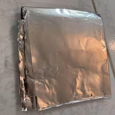 فویل آلومینیم مدل ضخیم SQ.70MIC طول 1 متر بسته 2 عددی