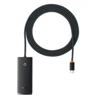 هاب 4 پورت USB-C باسئوس مدل  Lite Series - WKQX03050 2M 