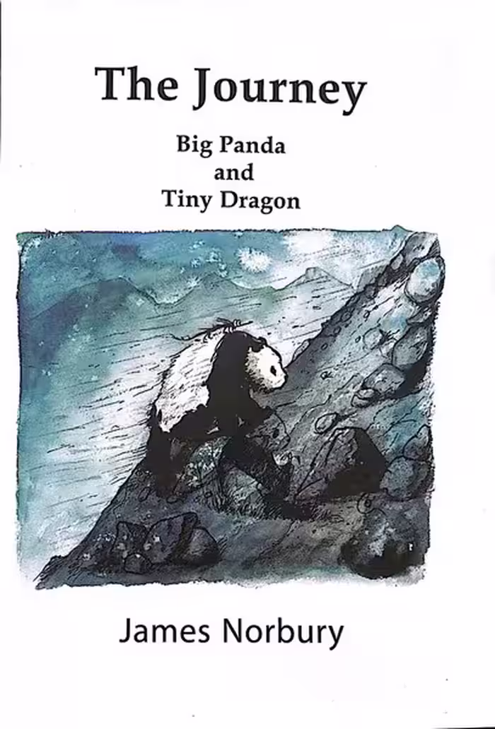 زبان اصلی سفر پاندای بزرگ و اژدهای کوچک The Journey Big Panda and Tiny Dragon - کتاب‌فروشی کوچه کتاب