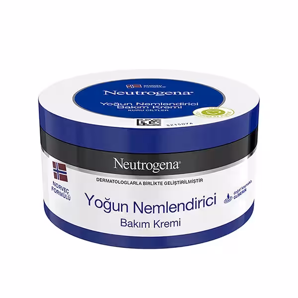 کرم مرطوب کننده پوست خشک 24 ساعته Yogun Nemlendirici نوتروژنا (نیتروژنا) 200ml Neutrogena