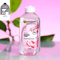تونر گل رز گارنیر پوست خشک حساس