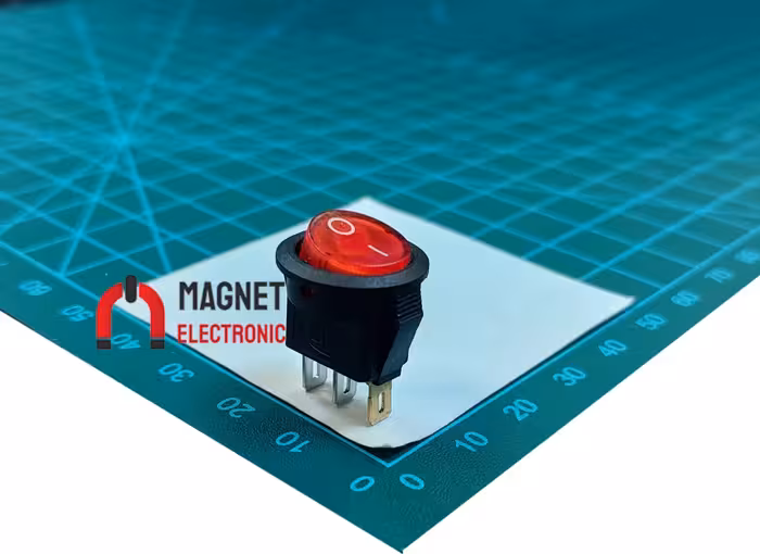 کلید راکر KCD5-101-2 ON-OFFMINI ROCKER SWITCH
