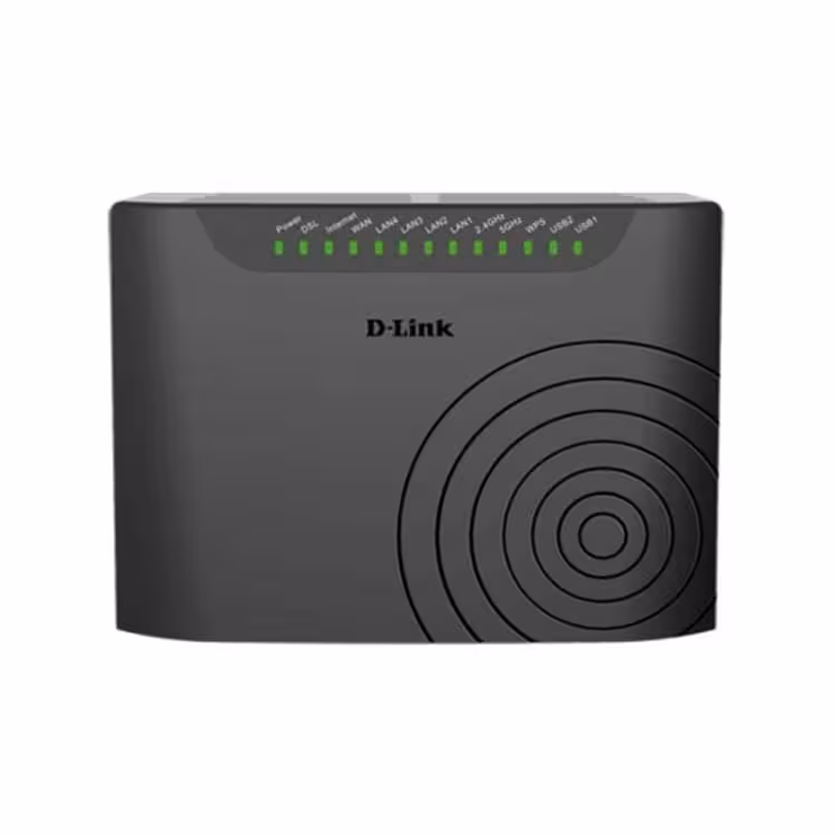 مودم DSL-2877AL و روتر  ADSL2 بیسیم و دو باند دی لینک