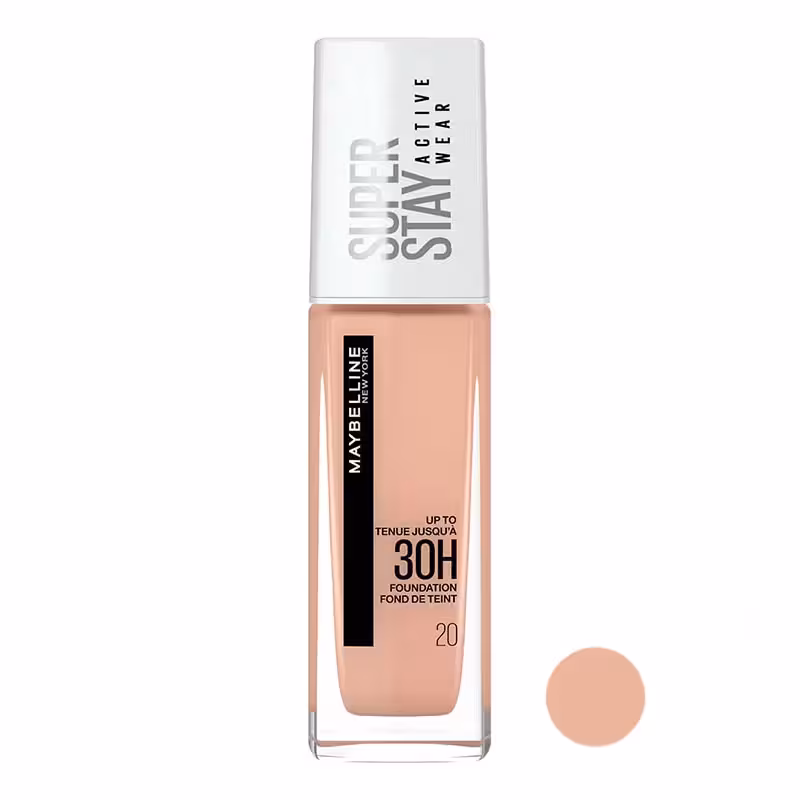 میبلین-کرم پودر مدل Super Stay شماره 20حجم 30 میلی لیتر