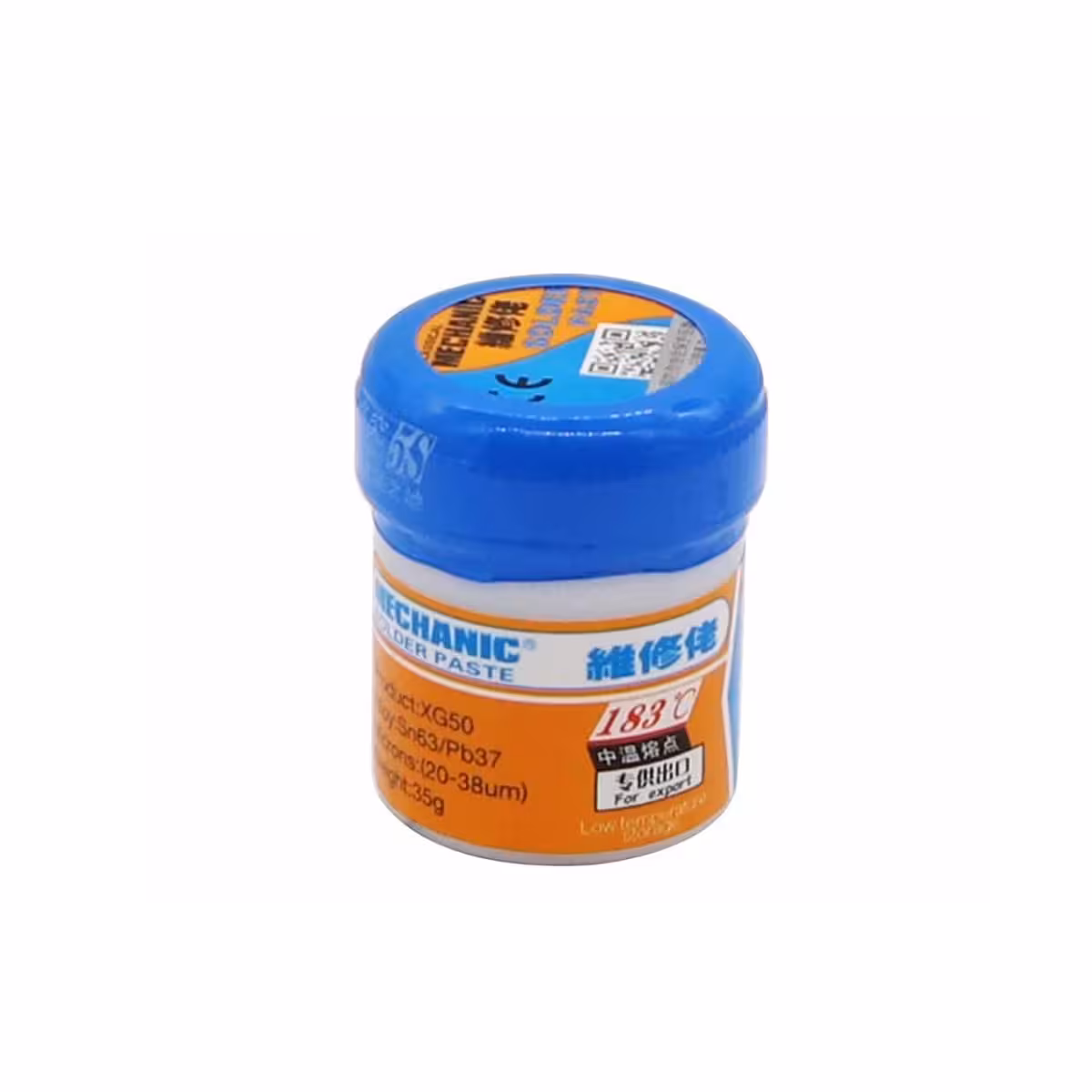 خمیر قلع مکانیک XG50 دمای ذوب (°183C)