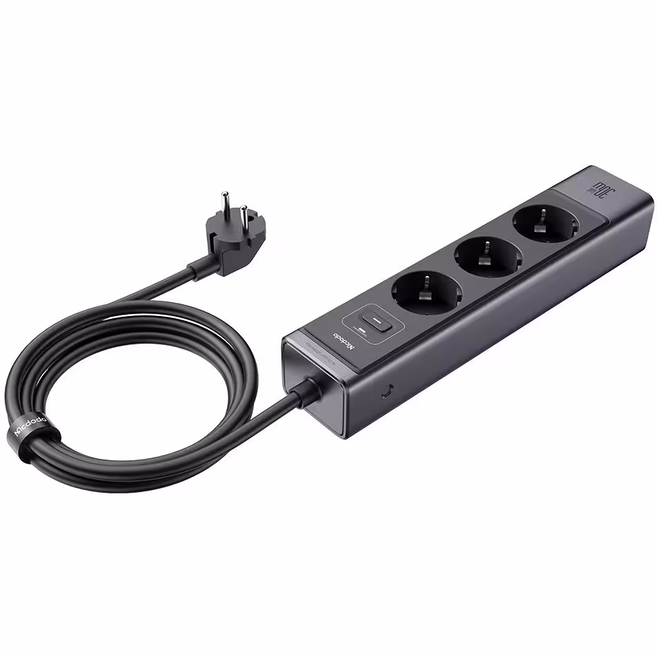 چند راهی برق و شارژر مک دودو Mcdodo CH-0620 توان 30 وات