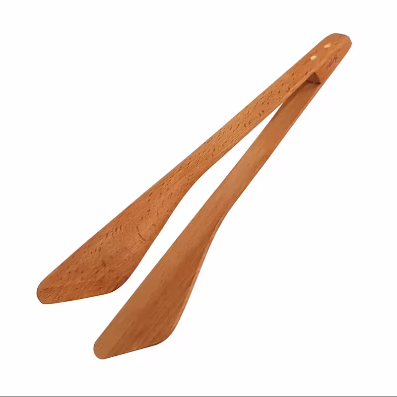 انبر سالاد خوری چوبی راش | amazonchi