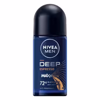 مام رول ضد تعریق مردانه نیوا دیپ اسپرسو 72 ساعته NIVEA DEEP ESPRESSO 72H – 50 ML