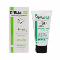 کرم پوست های جوش دار رنگی 45 میلی لیتری درمالاین – Dermaline