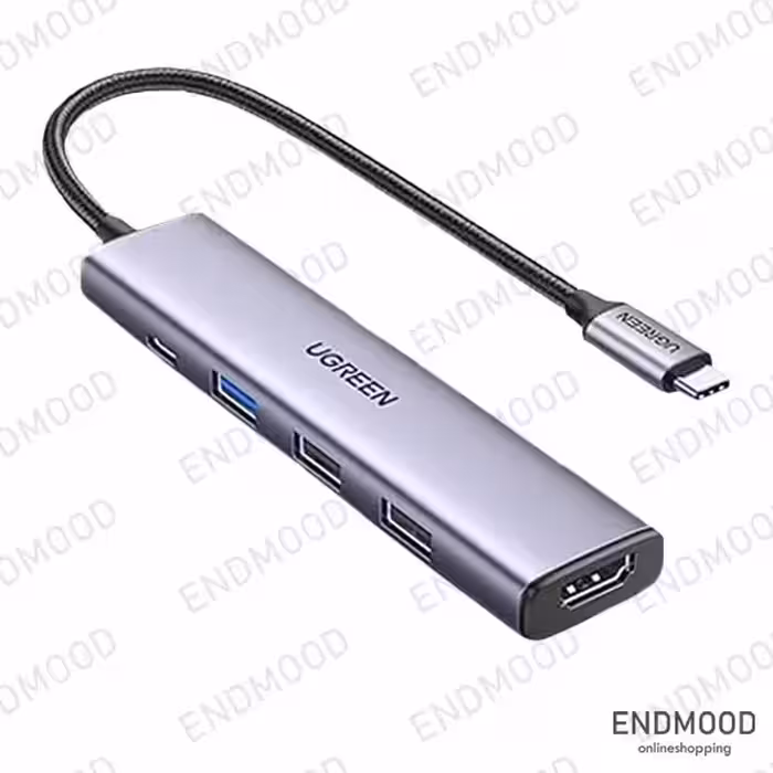 هاب 5 پورت USB-C یوگرین مدل UGREEN cm478