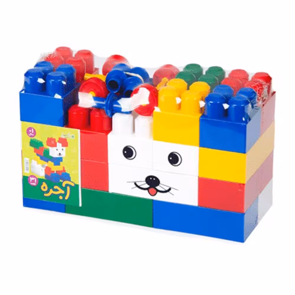لگو با فرزندان مدل آجره 33 قطعه