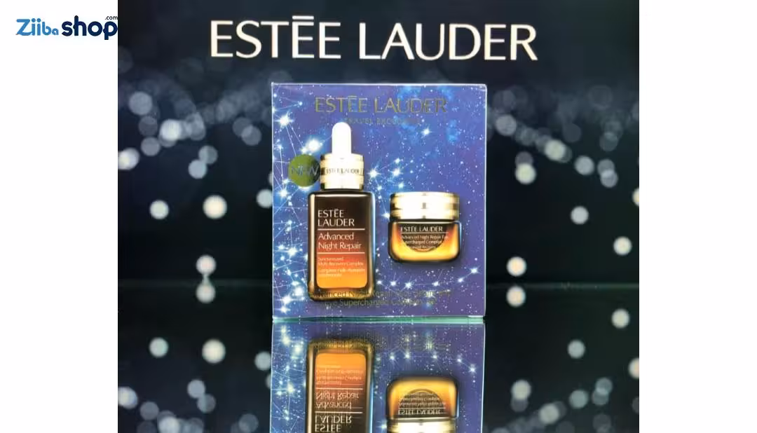 پک دو عددی کرم دور چشم و سرم استی لادر مدل Advanced Night Rep