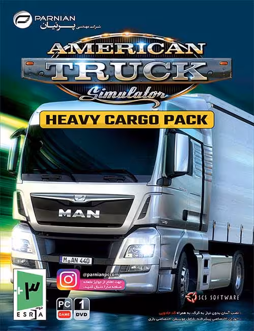 بازی American Truck Simulator Heavy Cargo Pack برای کامپیوتر