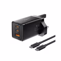 شارژر دیواری 65 وات بیسوس مدل Baseus CCGAN65 / P10110828113 GAN 65W