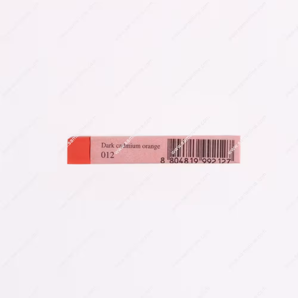 پاستل گچی تکرنگ گالری MVP gallery مونگیو مدل Dark cadmium orange 012