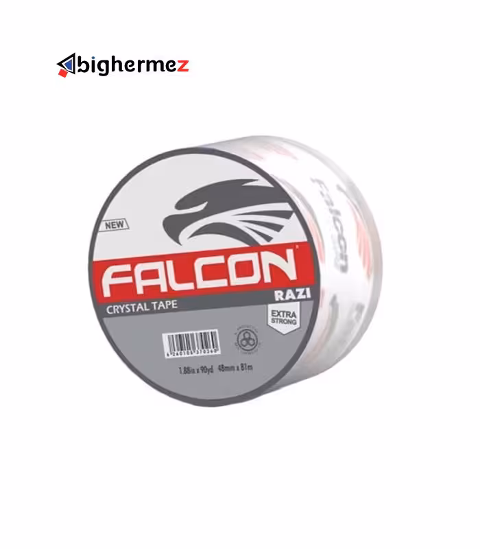 چسب پهن رازی مدل فالکون عرض 4.8 سانتیمتر