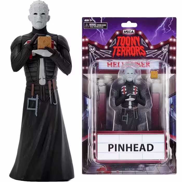 اکشن فیگور پین هد Toony Terrors pinhead برند نکا Hellraiser