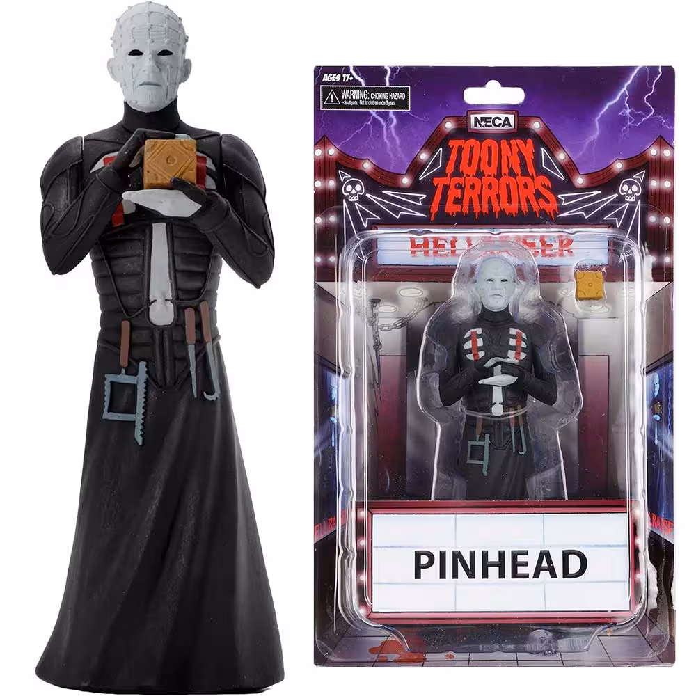 اکشن فیگور پین هد Toony Terrors pinhead برند نکا Hellraiser