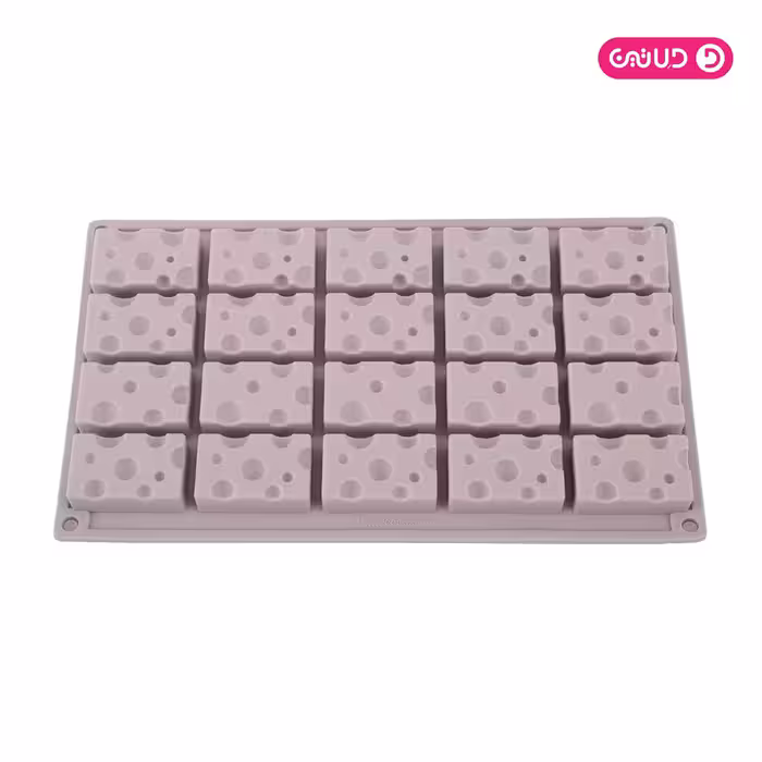 قالب سیلیکون ویژه طرح پنیر 20 خانه