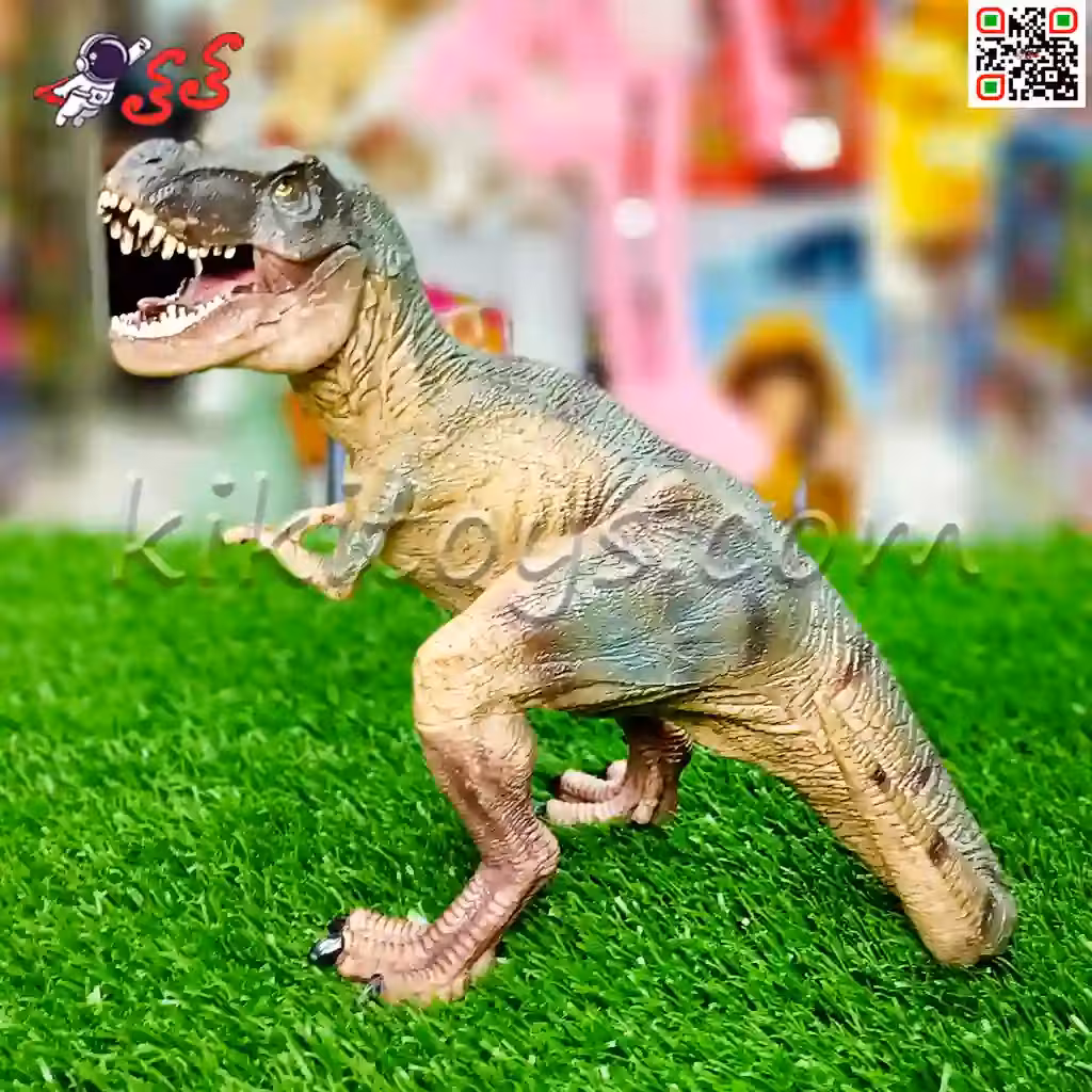 فیگور حیوانات ماکت دایناسور تیرکس دم کج Tyrannosaurus 033