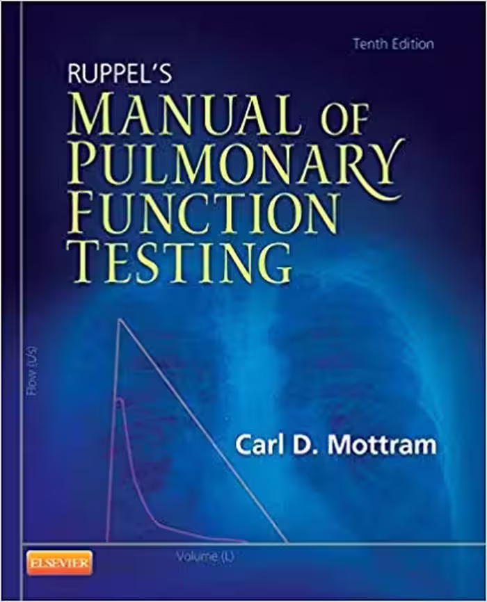 خرید و دانلود نسخه کامل کتاب Ruppel's Manual of Pulmonary Function Testing (Manual of Pulmonary Function Testing (Ruppel)) 10th Edition