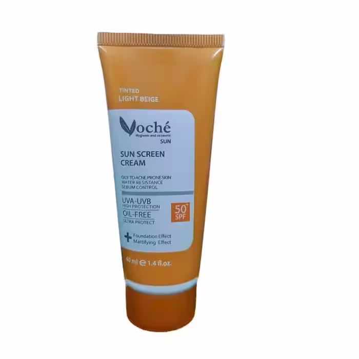 کرم ضد آفتاب وچه مناسب پوست چرب و مستعد آکنه SPF50 حجم 40 میلی لیتر