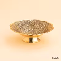کاسه برنجی طلایی مدل لیلیوم
