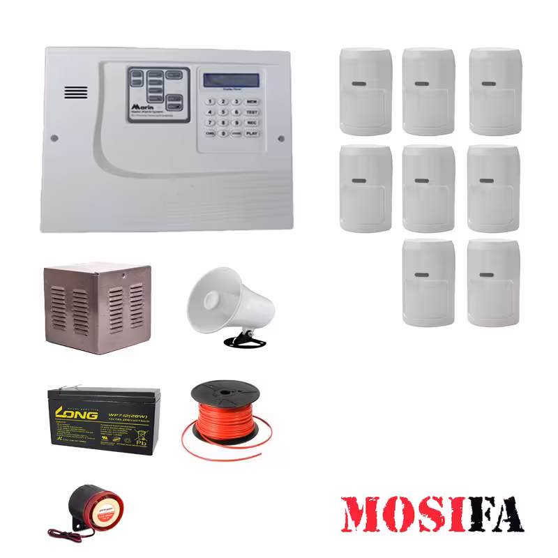 پکیج دزدگیر اماکن مارین مدل MT8