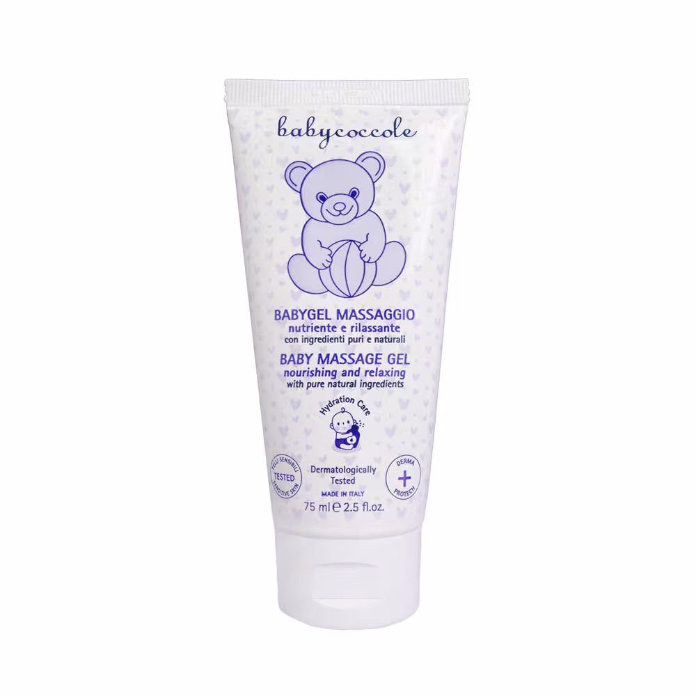 ژل ماساژ کودک بی بی کوکول با روغن بادام حجم 75 میلی‌لیتر