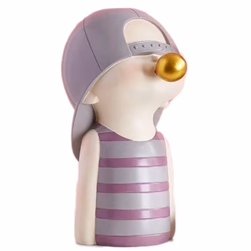 مجسمه و گلدان پسر فلاورپات