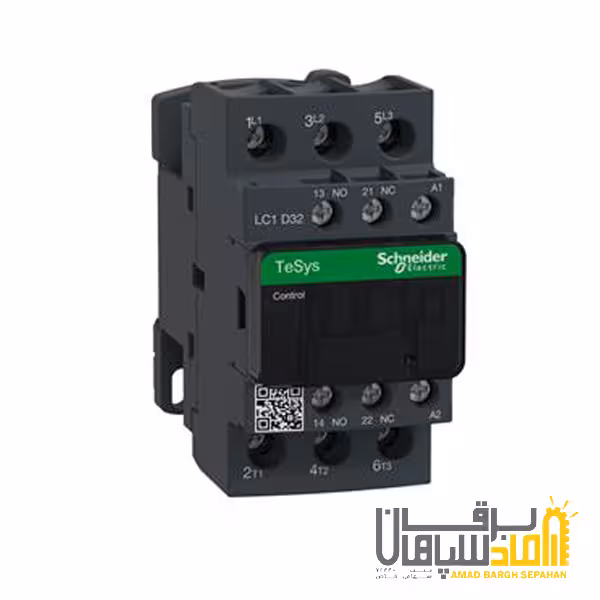 کنتاکتور سری D اشنایدر 25 آمپر ولتاژ 110AC مدل LC1D25F7