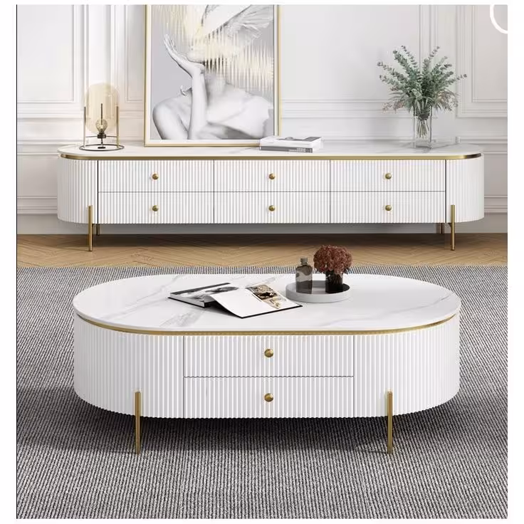 ميز جلومبلی دکورآرای مدل DAJM38