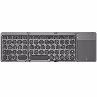 کیبورد بی‌‌سیم تاشو شارژی با تاچ پد Foldable Keyboard
