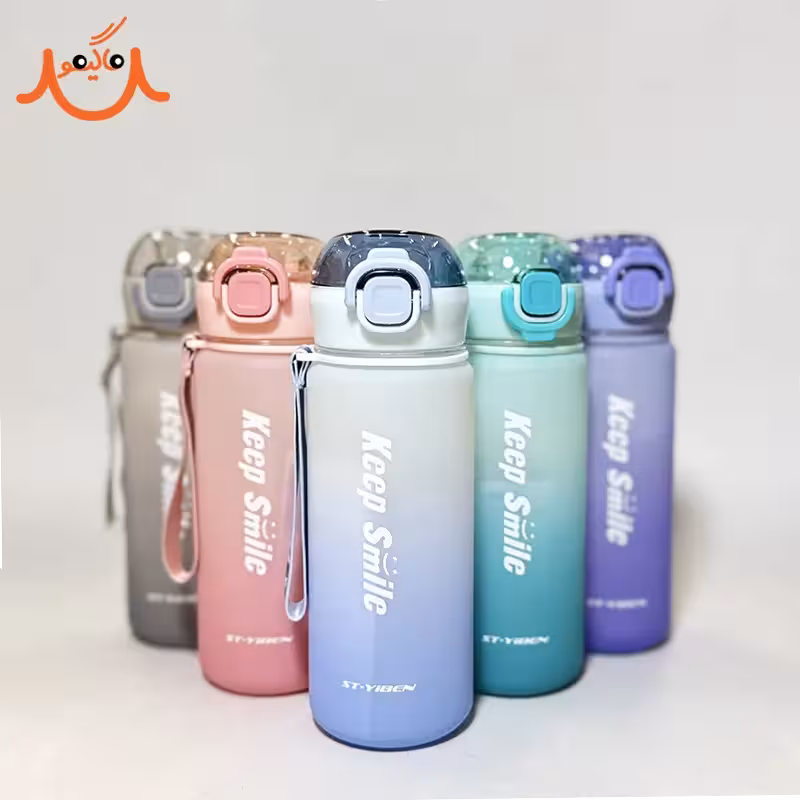 قمقمه St-Yiben مدل keep smile حجم 480 میلی لیتر