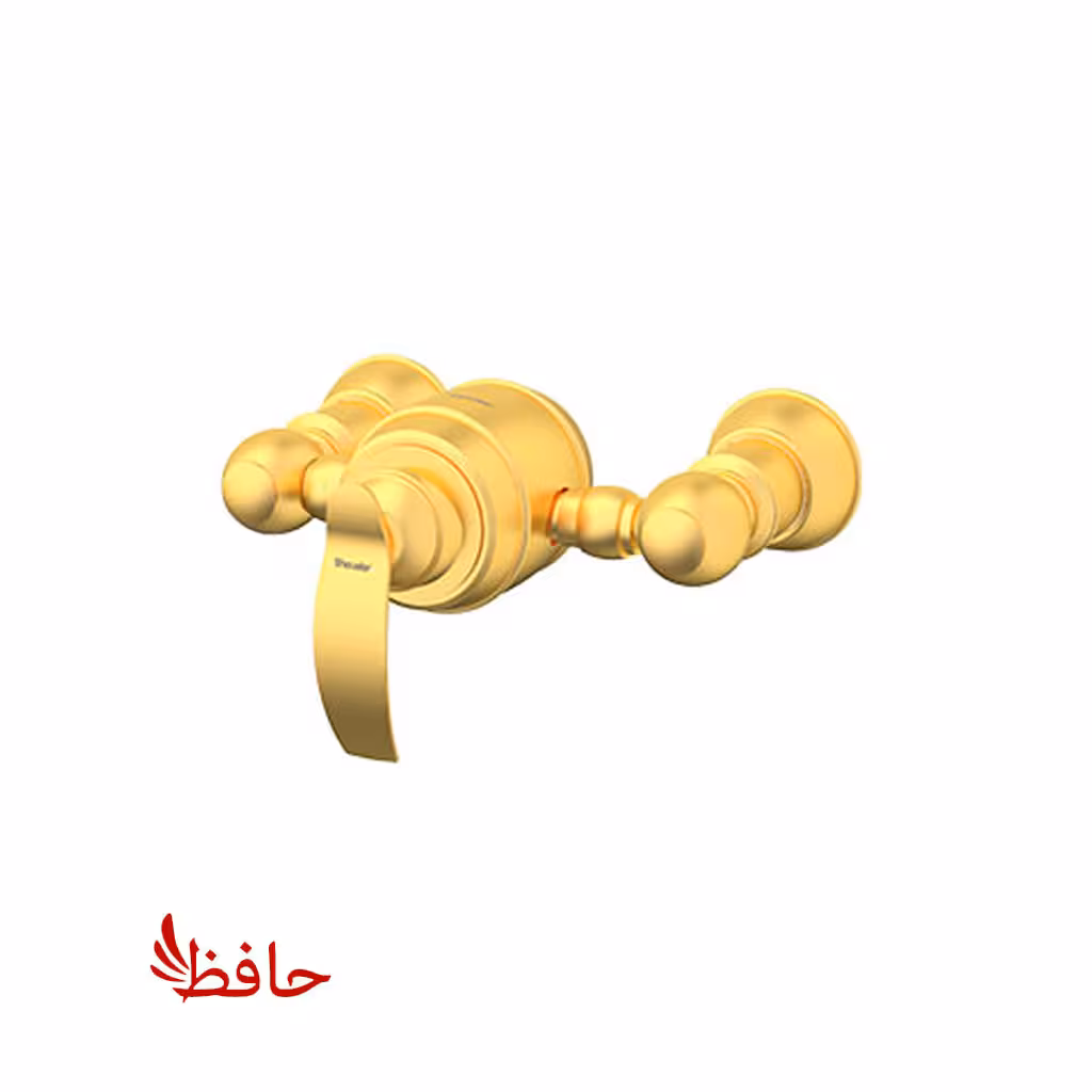 شیر توالت شودر مدل گلوریس طلایی مات